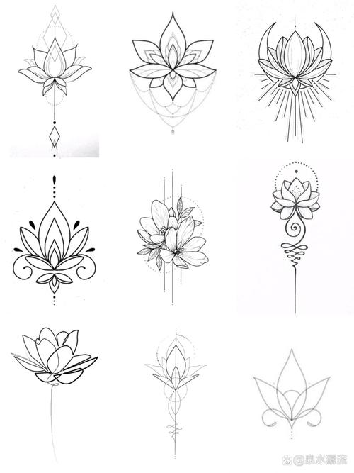 lotus tattoo with om symbol,Lotus Tattoo with Om Symbol: A Detailed Multidimensional Introduction