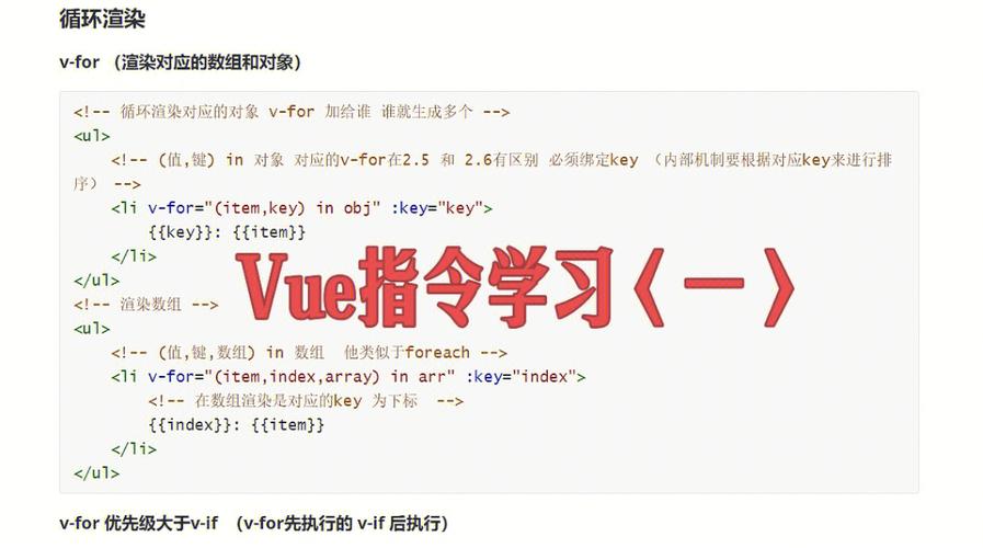 vue常用指令,Vue常用指令详解