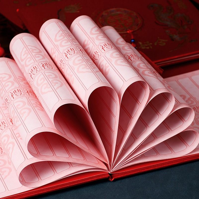 礼金簿结婚记账本：如何优雅地记录每一份祝福？
