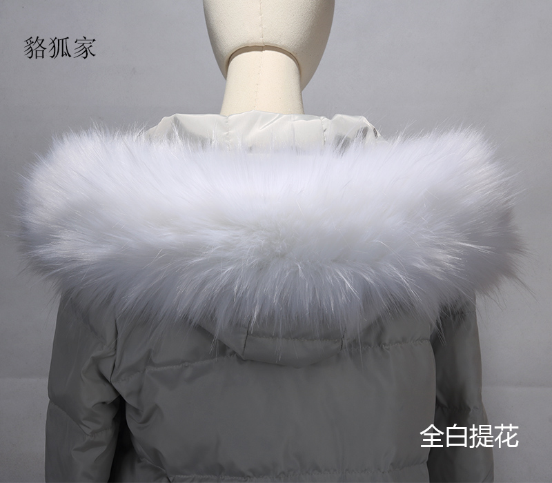 狐狸毛毛领，貉子毛帽檐：冬季保暖神器，单买羽绒服帽子的完美搭档！