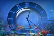 Aquatic Clock Screensaver3.0