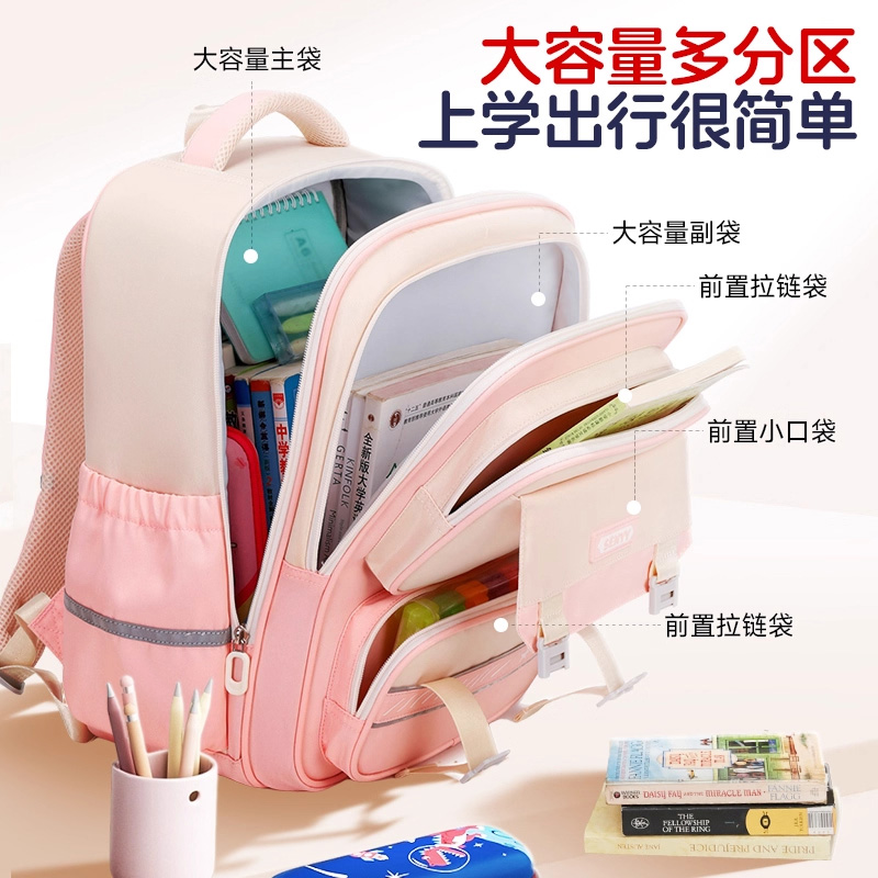 德国精品小学生书包：护脊超轻防水，给孩子最好的学习伙伴！