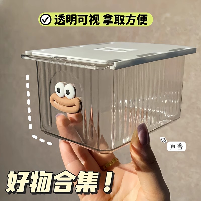 QIOCARE乔咔全玻璃克朗桌：透明美学，点亮家居新视界！