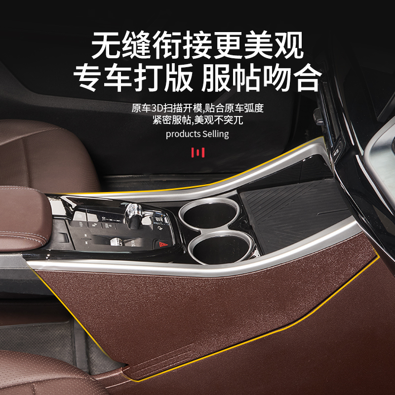23-24款宝马X1/iX1/X2中央扶手箱改装中控拓展储物盒，解锁车内空间新玩法！