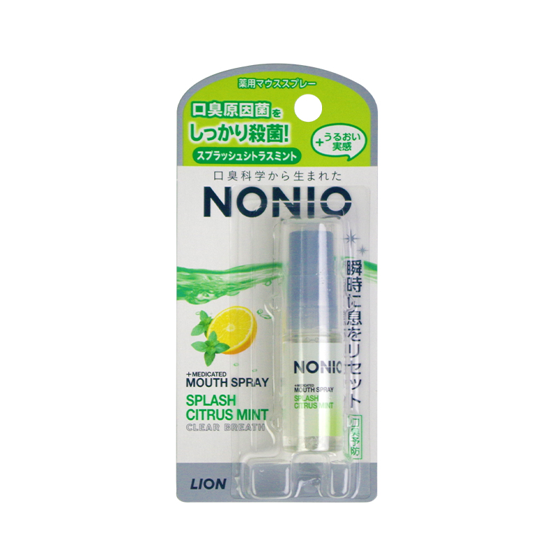 日本狮王nonio口喷：告别尴尬口气，享受清新每一天!