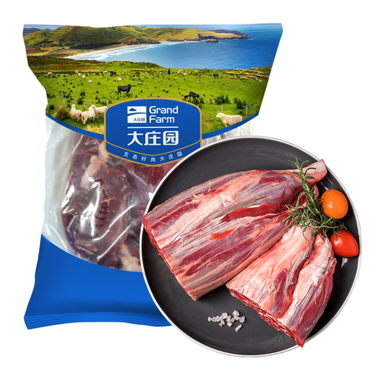 【自营】大庄园原切牛腱子：解锁美味牛肉食材的秘密，吃货必看！