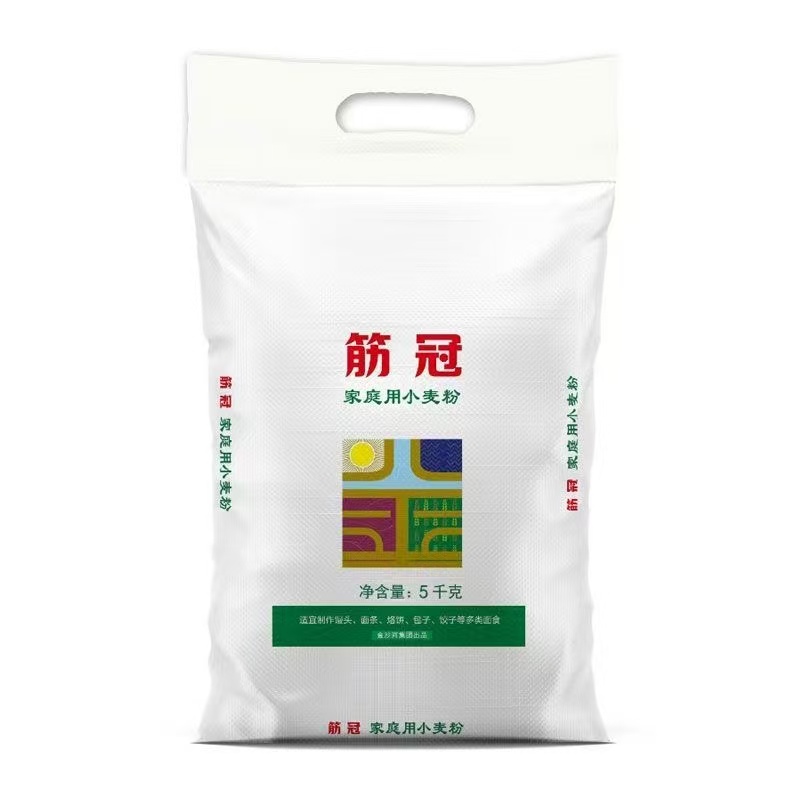 金沙河砂子小麦粉5kg/袋：揭秘面粉界的“黄金”品质，烘焙达人的首选！