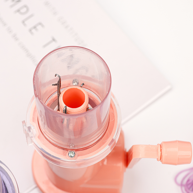 幼儿园手工DIY编织神器，手摇编织机轻松搞定多彩手链！✨