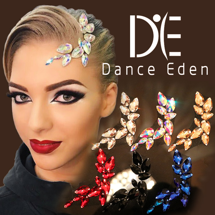 舞动魅力：DanceEden翩艾头饰，复古拉丁舞摩登舞必备神器✨