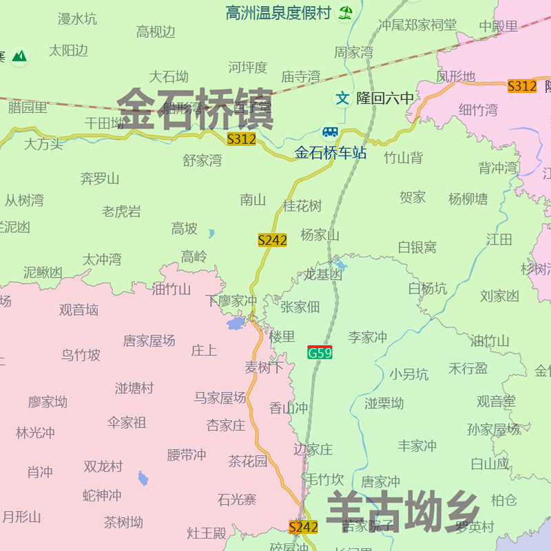 临夏回族自治州地图90cm：甘肃美景一目了然，家居装饰新潮流