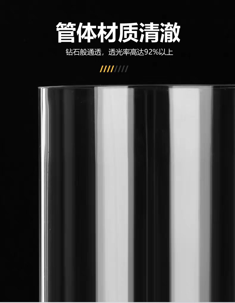 高透明PC管 vs 有机玻璃管：亚克力加工定制非标的终极对决，谁才是透明王者？