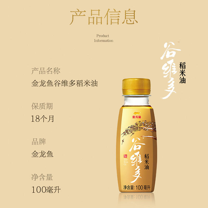 金龙鱼优+稻米油：解锁谷维素植物甾醇的营养密码，你值得拥有！