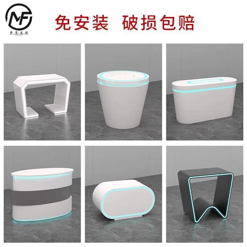 异形展厅展台：科技感爆棚的创意体验桌，点亮你的数码产品展示柜！✨