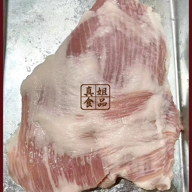 顺丰冷链新鲜冷冻雪花猪颈肉，让你在家也能享受顶级烤肉盛宴