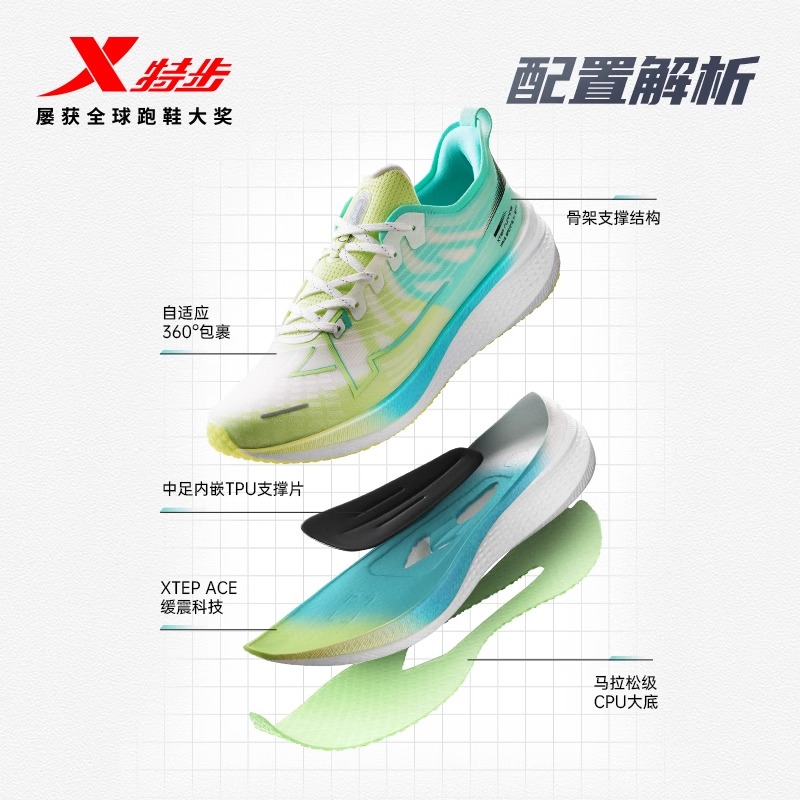 特步跑鞋矩阵有哪些系列适合长跑训练？