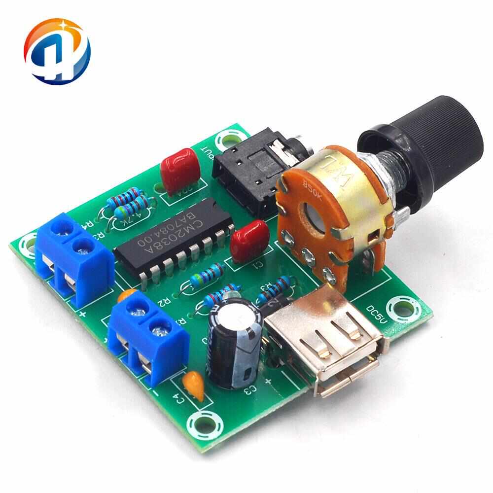 5V 交直流 USB供电小功放 PM CM2038：迷你音质大升级，享受音乐新境界！