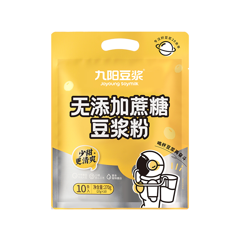 九阳原磨甜豆浆粉：开启你的高蛋白早餐新体验！豆浆控必入！✨