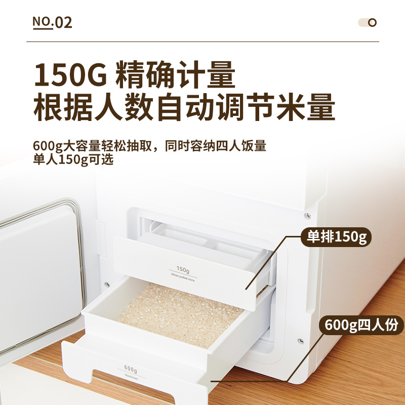 禾臻韩国AI智能米桶：告别潮湿烦恼，守护每一粒米的新鲜秘诀！