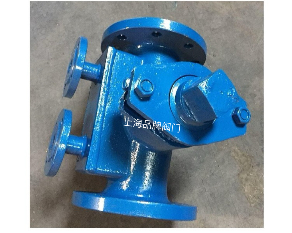 BX44W-16C沥青专用铸钢法兰保温三通旋塞阀，BX43二通气动旋塞阀门，工业设备控温神器！