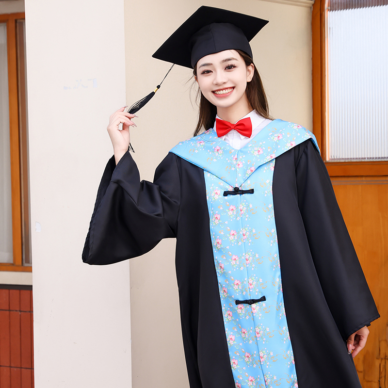 新款学士服男女学院风2025年高端透气毕业拍照套装礼服毕业学位服：告别沉闷，迎接青春记忆