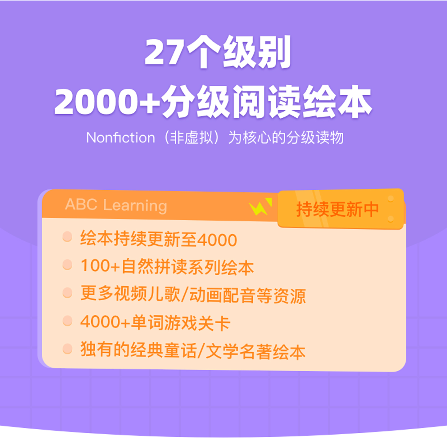 【官方直充】ABClearning年卡：孩子畅读英语的神奇钥匙✨