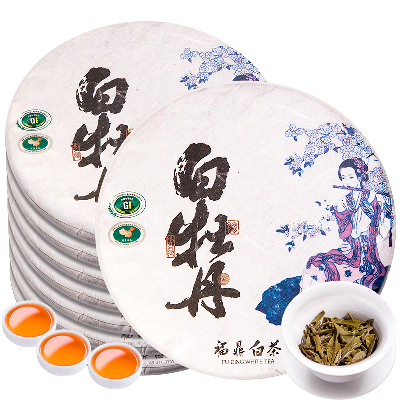 7片整提2100g福鼎白茶饼，荒野花香白牡丹王老白茶，品鉴正宗茶韵