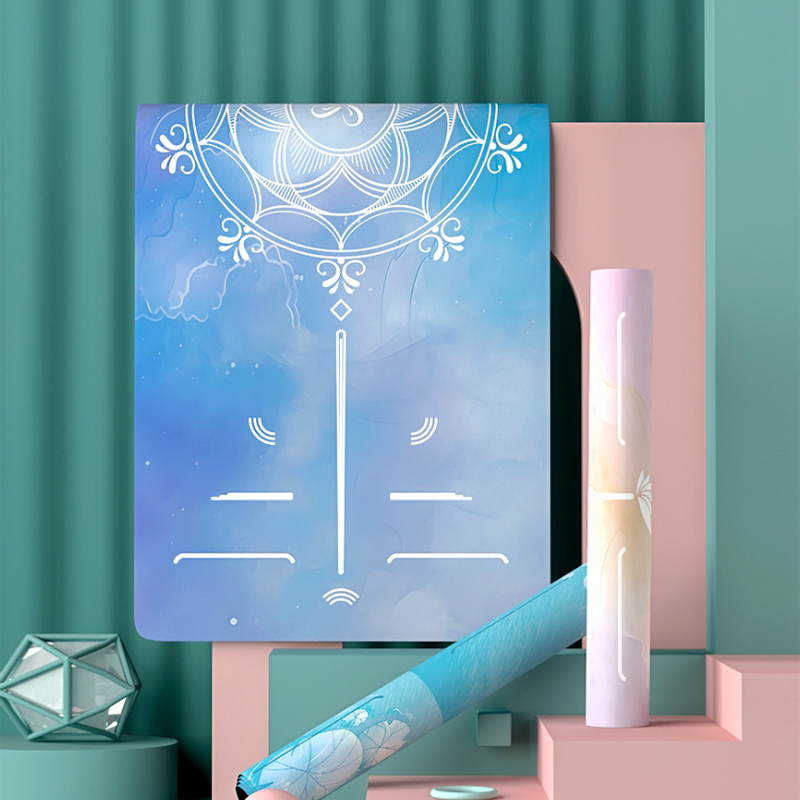 正品瑜伽垫铺巾：防湿滑神器，让瑜伽更安心