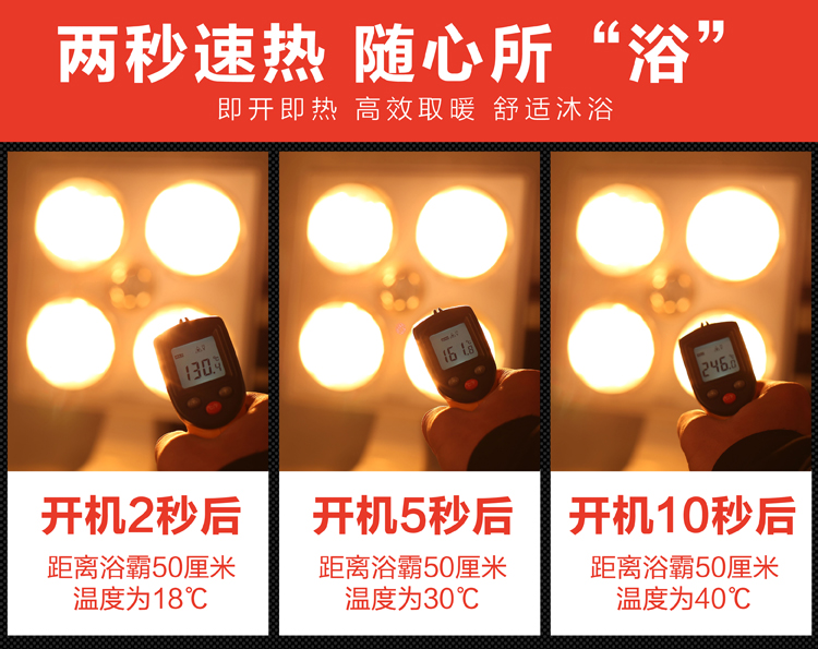 传统浴霸：取暖、照明、排气全能王，卫生间必备神器！✨