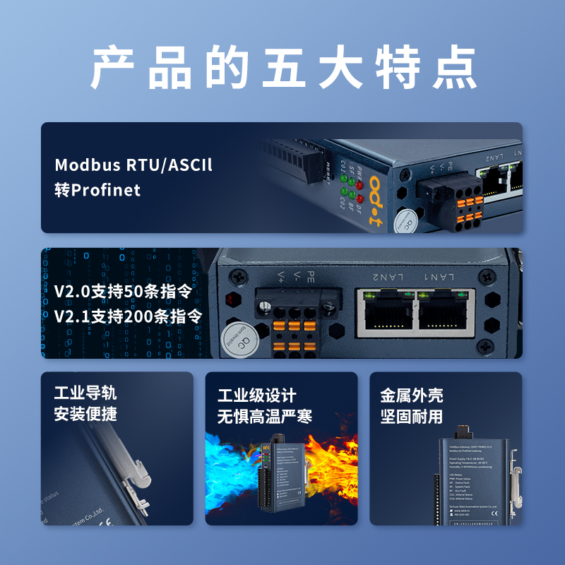 ODOT-PNM02V2.1议价：掌握Modbus RTU/ASCII转Profinet协议转换器的终极攻略