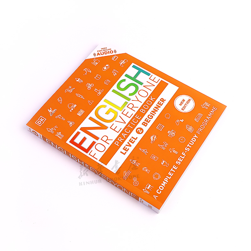 DK人人学英语2级：新版English for Everyone，托福雅思自学神器