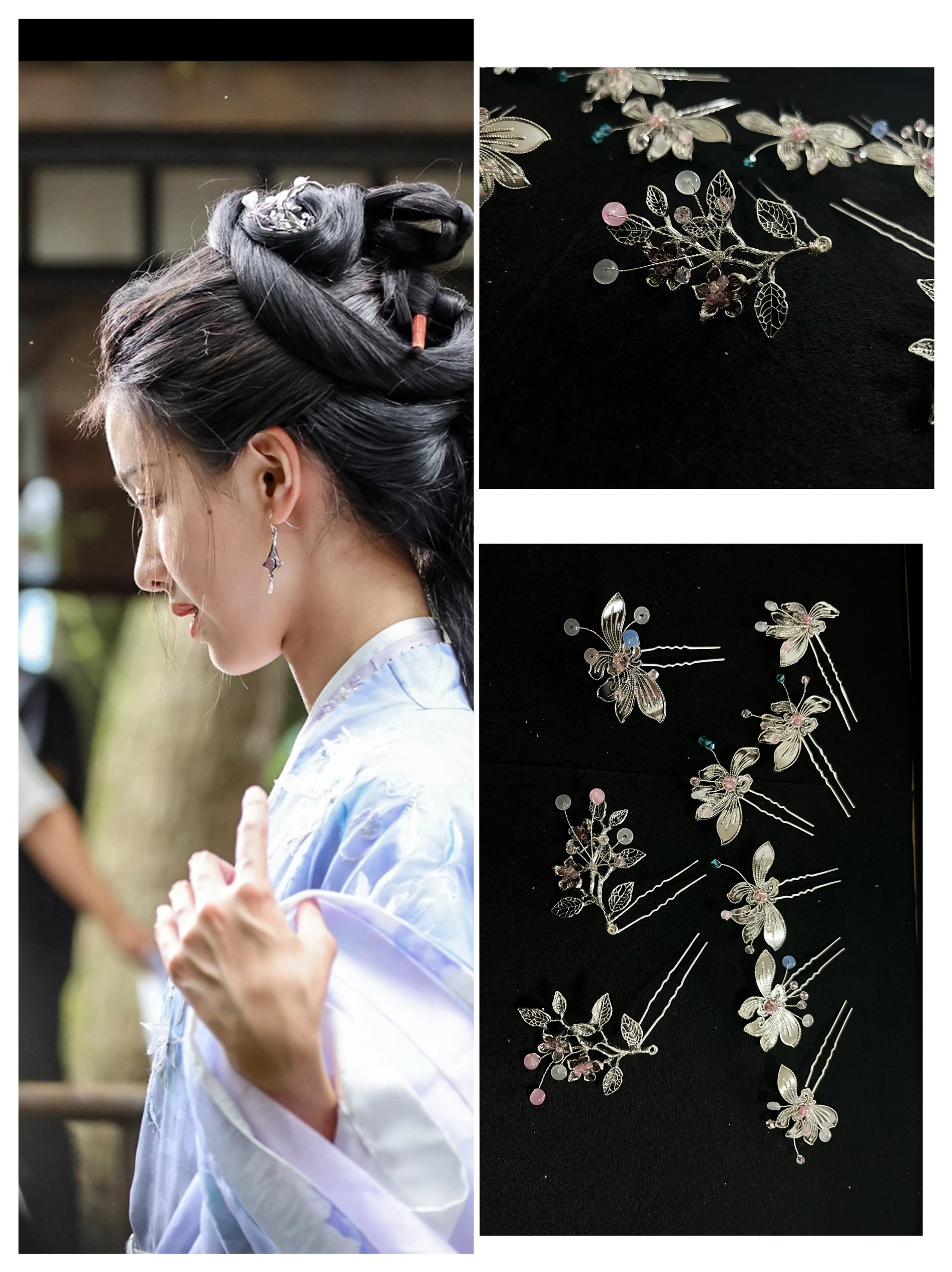 大梦归离文潇同款仿妆发饰适合哪些场合？