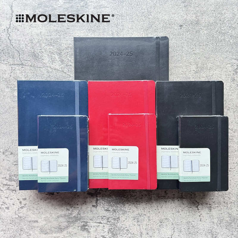 德语版Moleskine周记本2023：高效规划，让生活井井有条