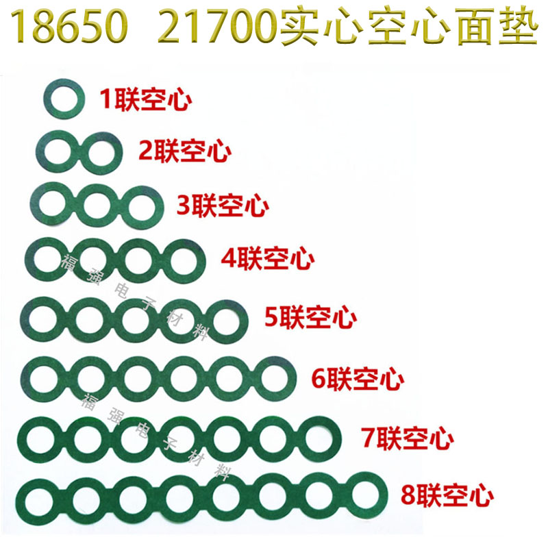 1节-6节多节18650绝缘垫片电池青稞纸：如何挑选和使用青壳纸胶贴片，安全无忧的电池解决方案！
