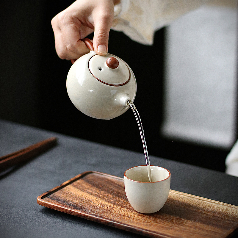 汝窑西施壶茶壶套装：复古美学，品味生活新境界