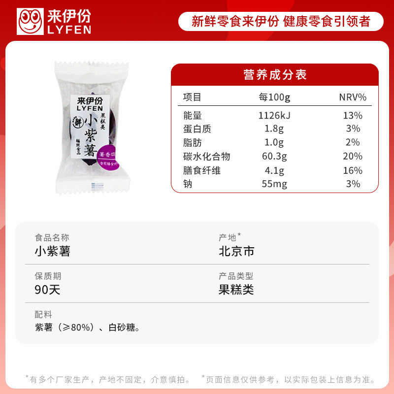 来伊份小紫薯500g紫薯干适合什么人群？如何挑选？