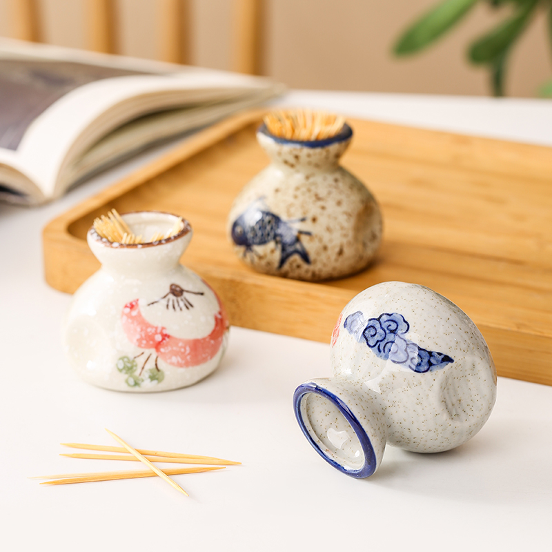 70年代山东淄博工陶：蓝茉莉花烟缸，复古收藏界的璀璨明珠！