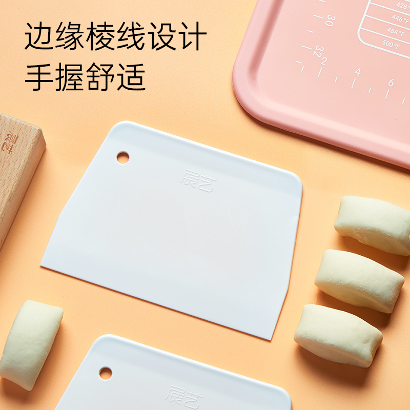 展艺切面刀揉面垫+肠粉蛋糕胶刮刀：烘焙神器，让你轻松变大厨！✨