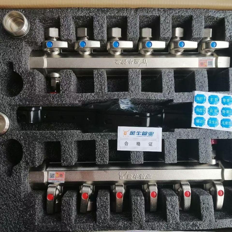 新款F15金牛地暖分水器：全铜加厚一体锻造，采暖神器升级攻略！