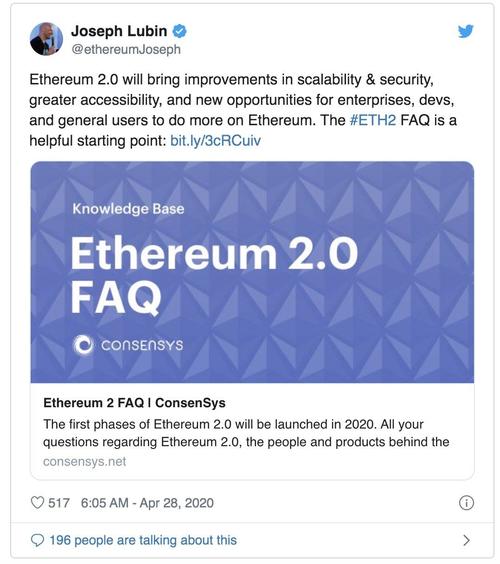 eth 2.0 faq,Ethereum 2.0 FAQ: A Comprehensive Guide