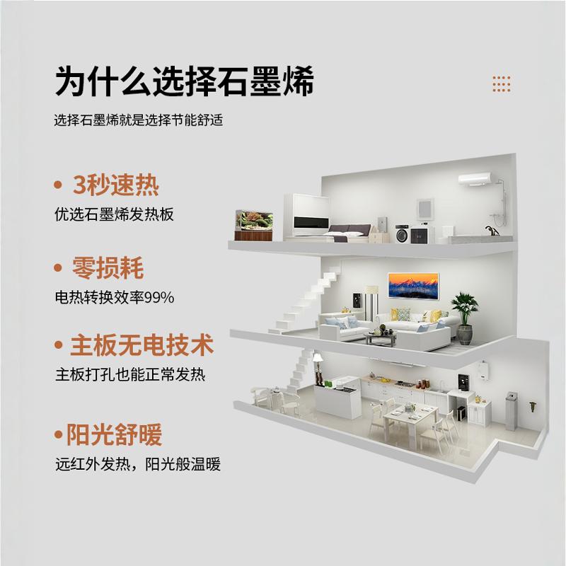 石墨烯电暖画：艺术与温暖的完美结合，打造省电节能新风尚！