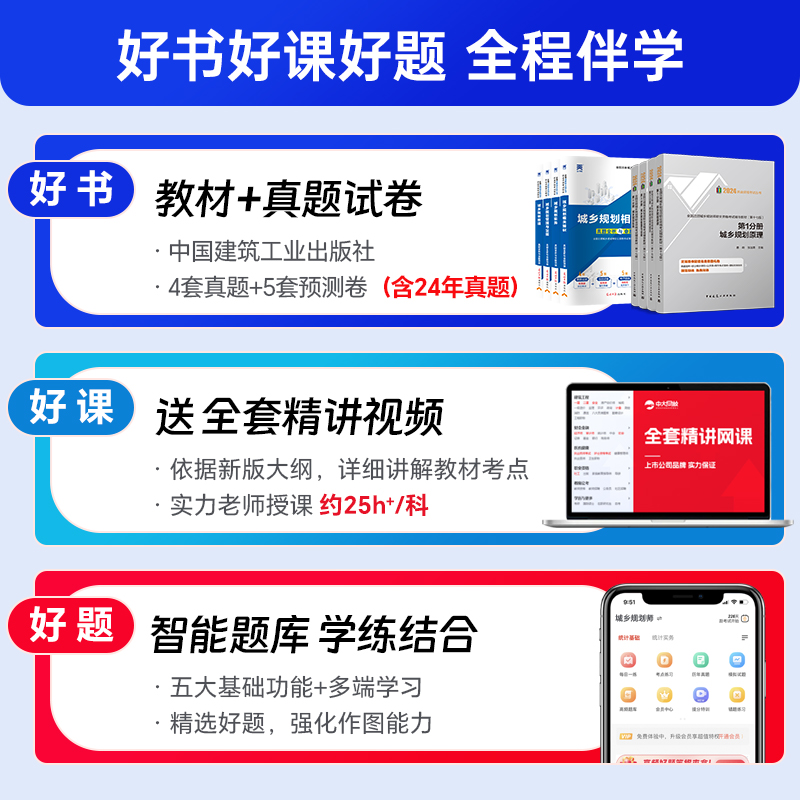 2025建工社官方新版注册城乡规划师教材：规划师必备宝典，助你轻松通关！