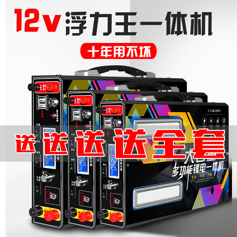 浮力吸王逆变器真香预警！12V电瓶秒变220V电源，户外露营神器来了