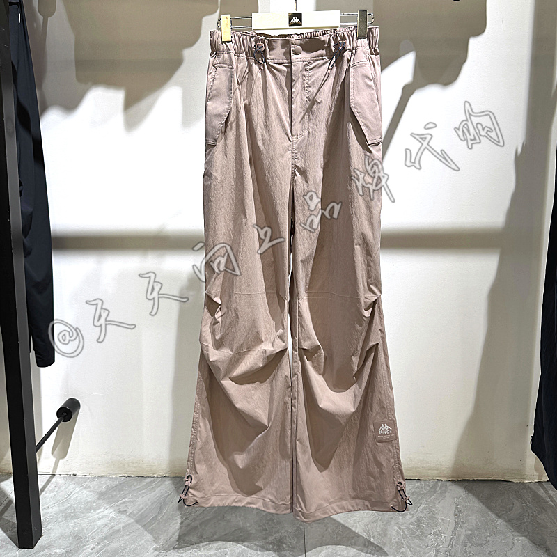 卡帕背靠背Kappa女子2025秋款运动休闲速干长裤，时尚与功能兼备的秋季新宠