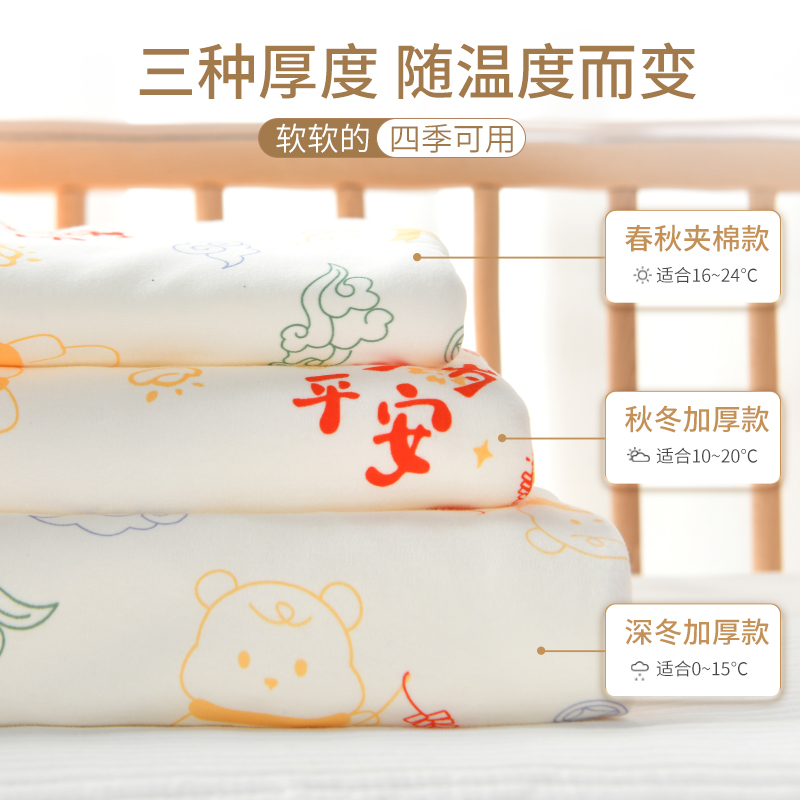 秋冬必备！新生儿纯棉抱被，温暖守护宝宝的每个瞬间✨
