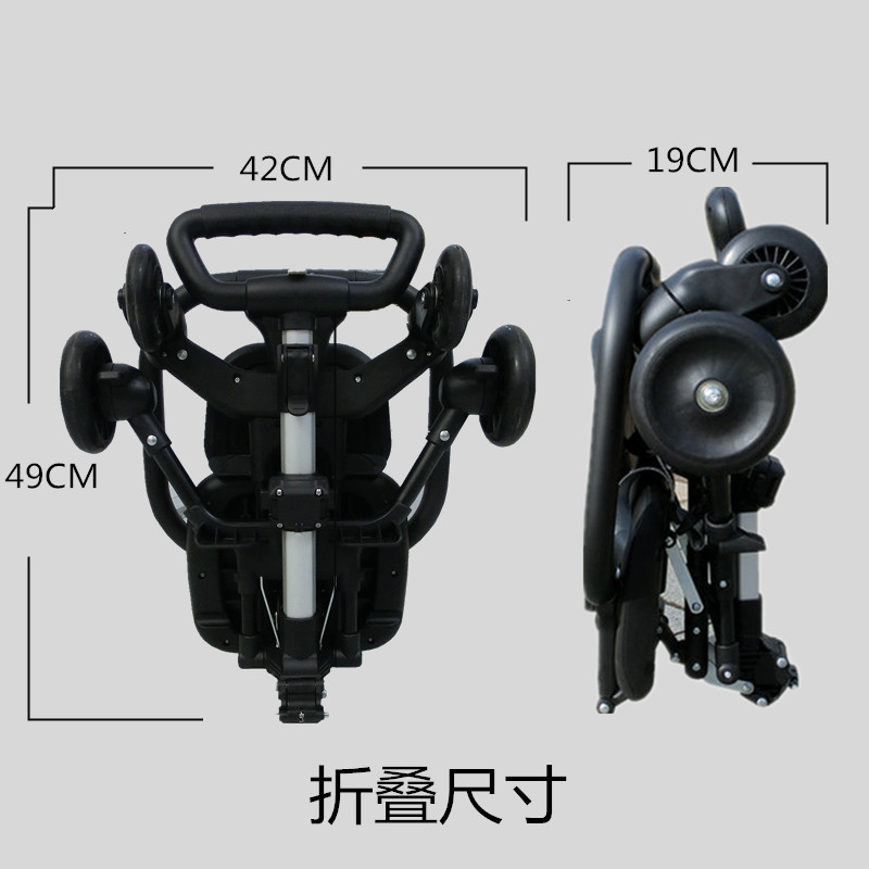 溜娃神器大揭秘：手推车可折叠宝宝婴儿遛娃车，带娃出门轻松搞定！