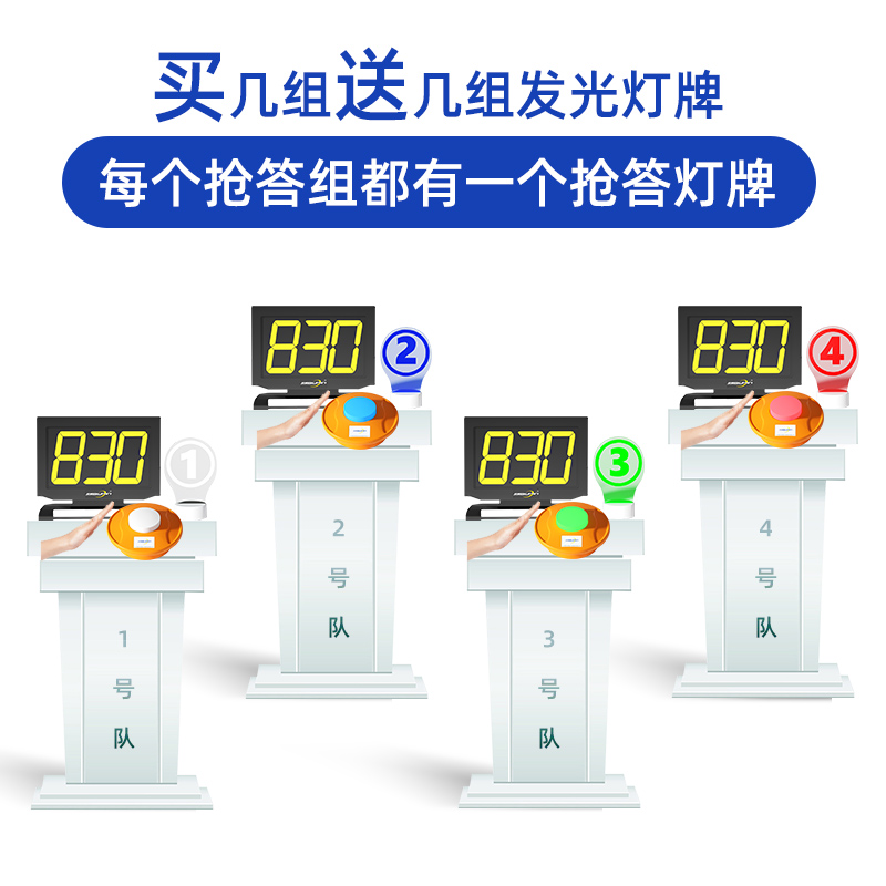 8300CS步频无线抢答器：知识竞赛神器，让比赛更加精彩！