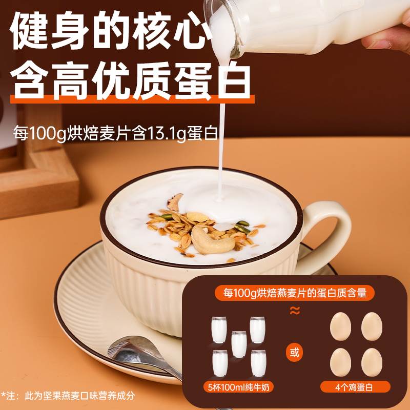 燕麦片健身代餐：瘦人瘦子的福音，即食冲饮新选择！