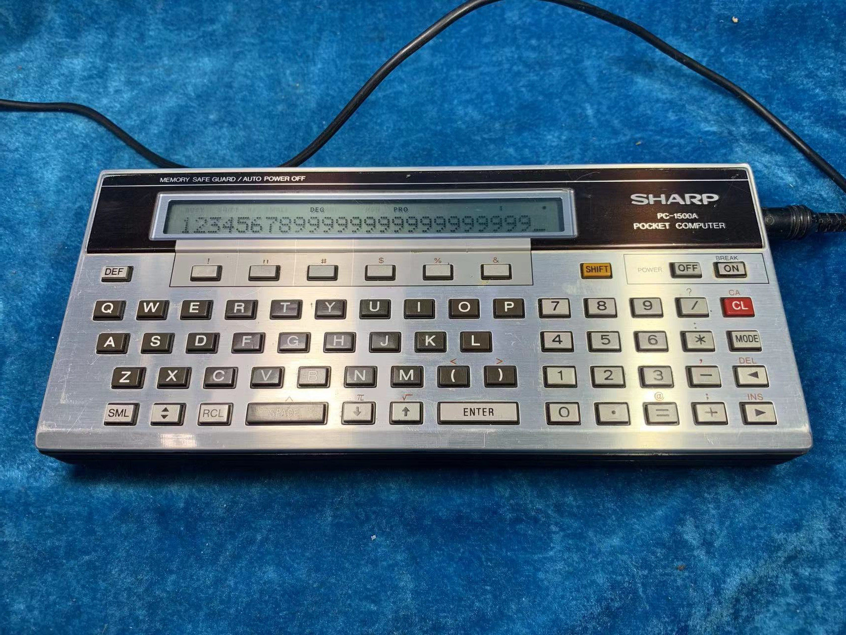夏普PC-1500A/CE-161袖珍可编程计算机：复古科技的魅力，你还在犹豫什么？