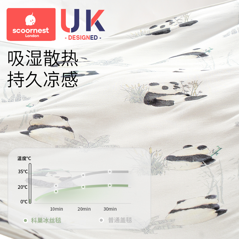 夏日必备！婴儿冰丝盖毯，宝宝凉爽睡眠新选择