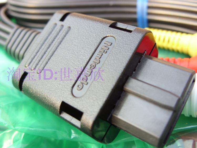 任天堂NGC SFC N64国产全新AV线！怀旧玩家必入！这波真香预警